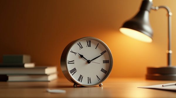 Une horloge qui allie esthétique et fonctionnalité